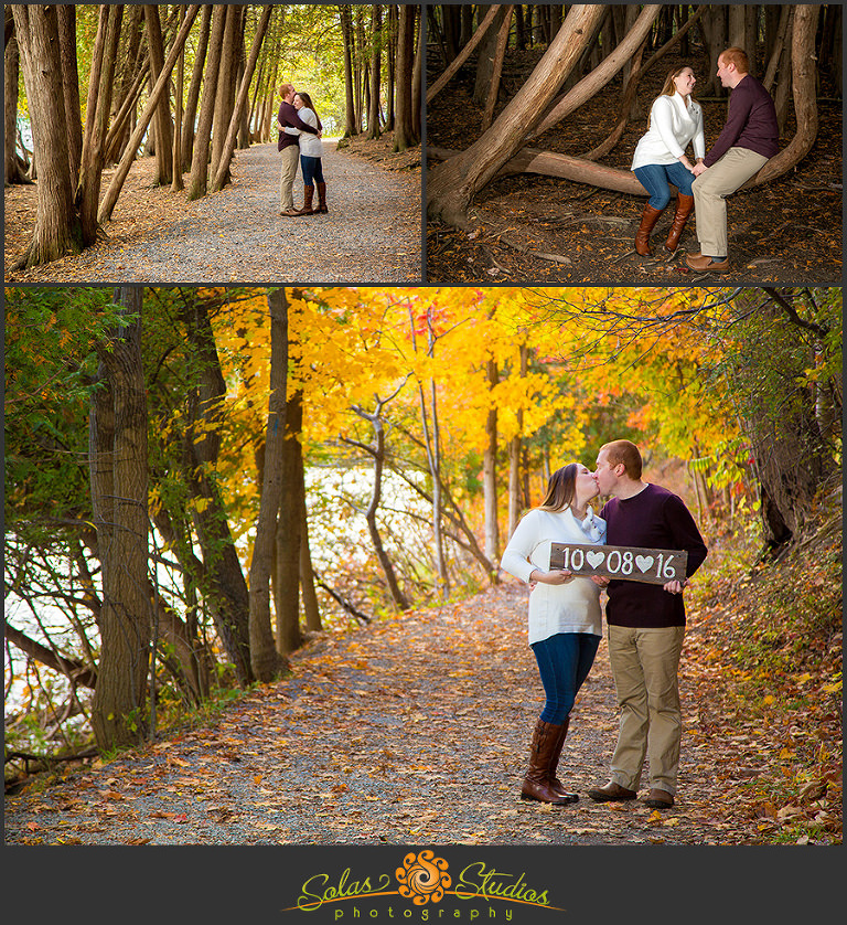 Solas Studios Engagement Session at Green Lakes, NY