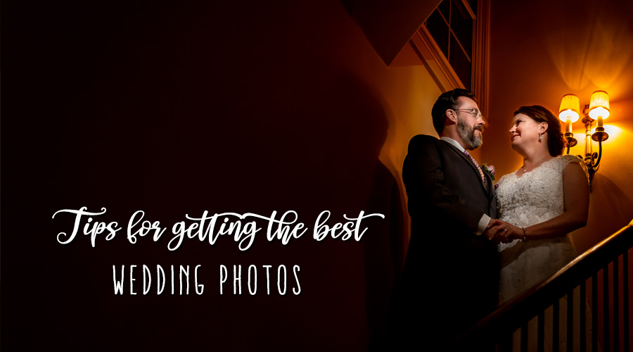 tips for getting the best wedding photos possible